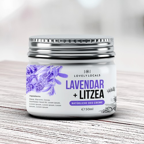 Lovelylocals - Lavender + Litzea creme