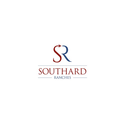 Logo design for a premier ranch in western U.S.