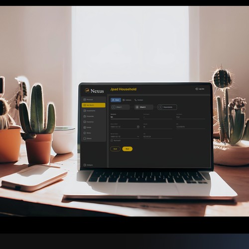 Nexus CRM UI Design