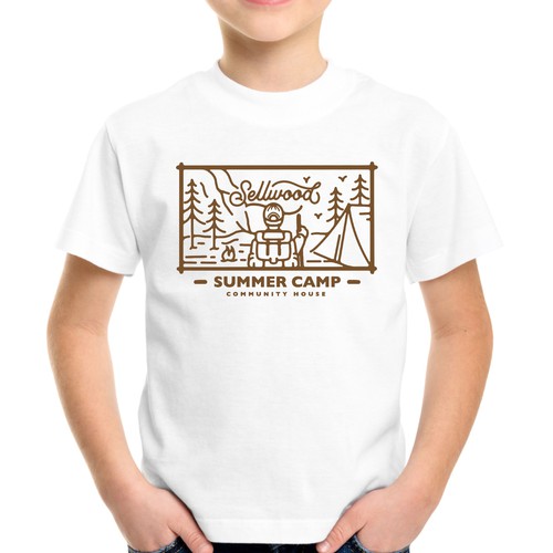 Outdoor T-Shirt Sellwood Summer Camp