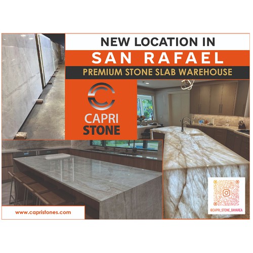 Capri Stone Yard Sign