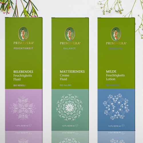 Unique Packaging Design for a holistic, nature-loving Organic Skincare