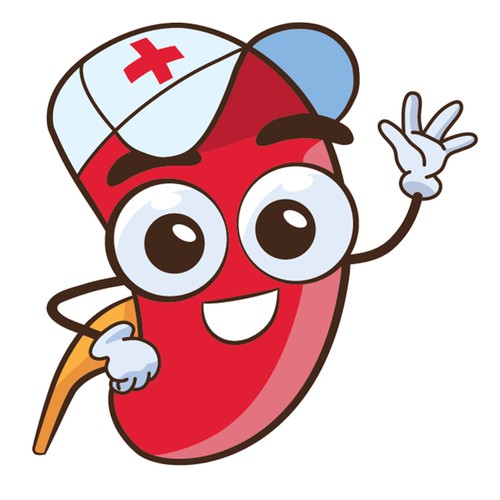 my entry for kidney transplantation mascot