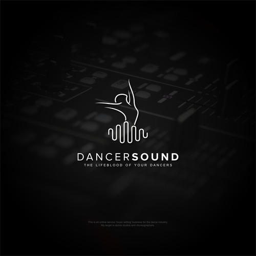 Create a powerfully poppin' edgy yet sophisticated logo for a website geared around dancers & music