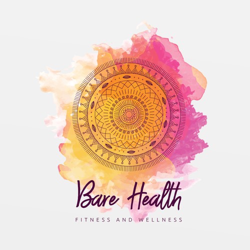 Mandala logo for Bare Health (health and fitness company)