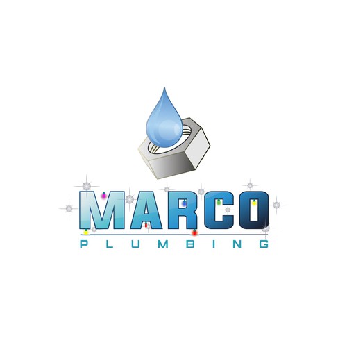 Marco Plumbing Christmas Logo