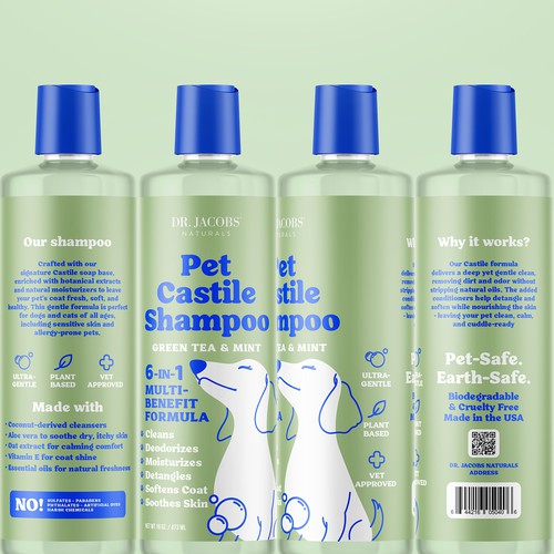 Rebranding Pet Castile Shampoo