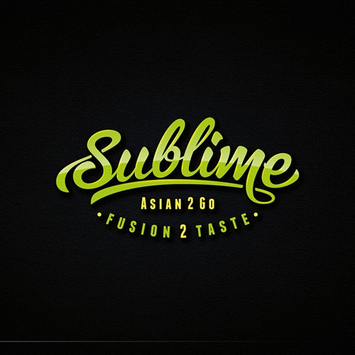 Create a cool logo for Sublime food truck/company!