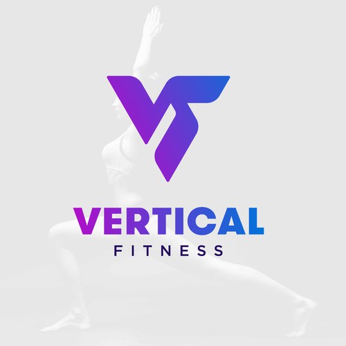 Logo concept for gym.