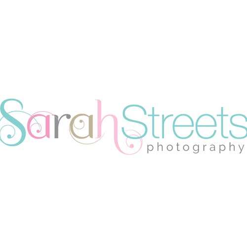 Typographic logo photography logo