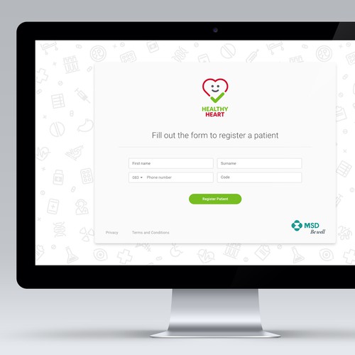 Patient Registration Page