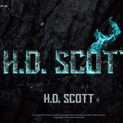 Logo concept for "H.D. Scott"