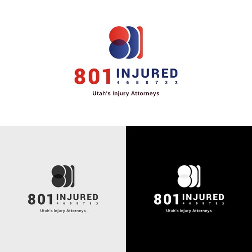 801 INJURED Logo Concept