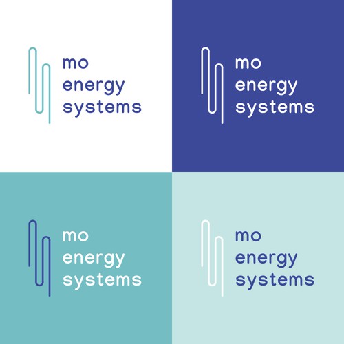 Logo concept for vertical photovoltaic systems