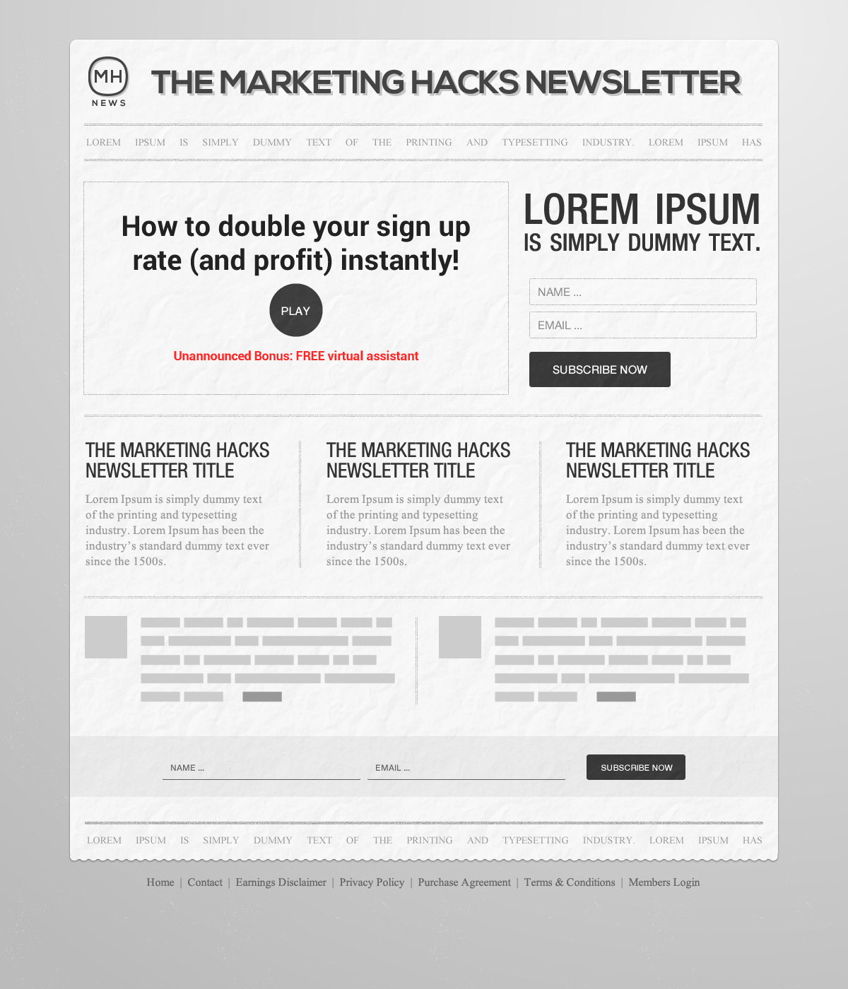 Design This Website & Help Pioneer A Business Model