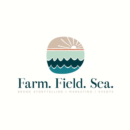 Brand Identity for Farm. Field. Sea.