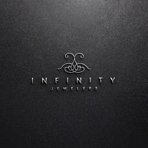 Classy logo for INFINITY JEWELERS