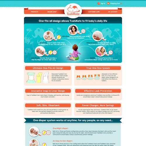 TushMate needs a new website design