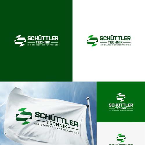 Modern logo design.