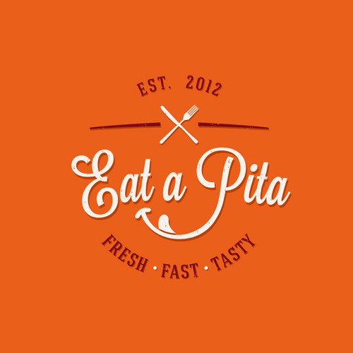 Create the next logo for EAT A PITA restaurant chain