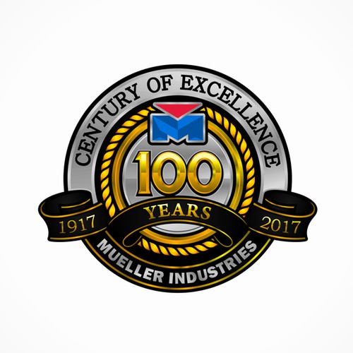 100 Year "Centennial" Logo Design