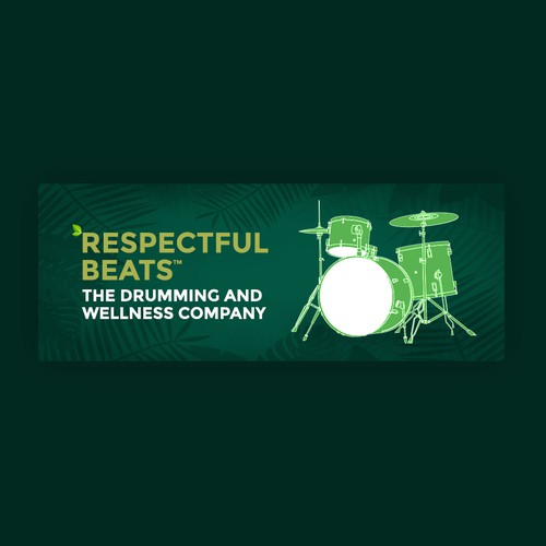 Drums, Health & Wellness Facebook Cover