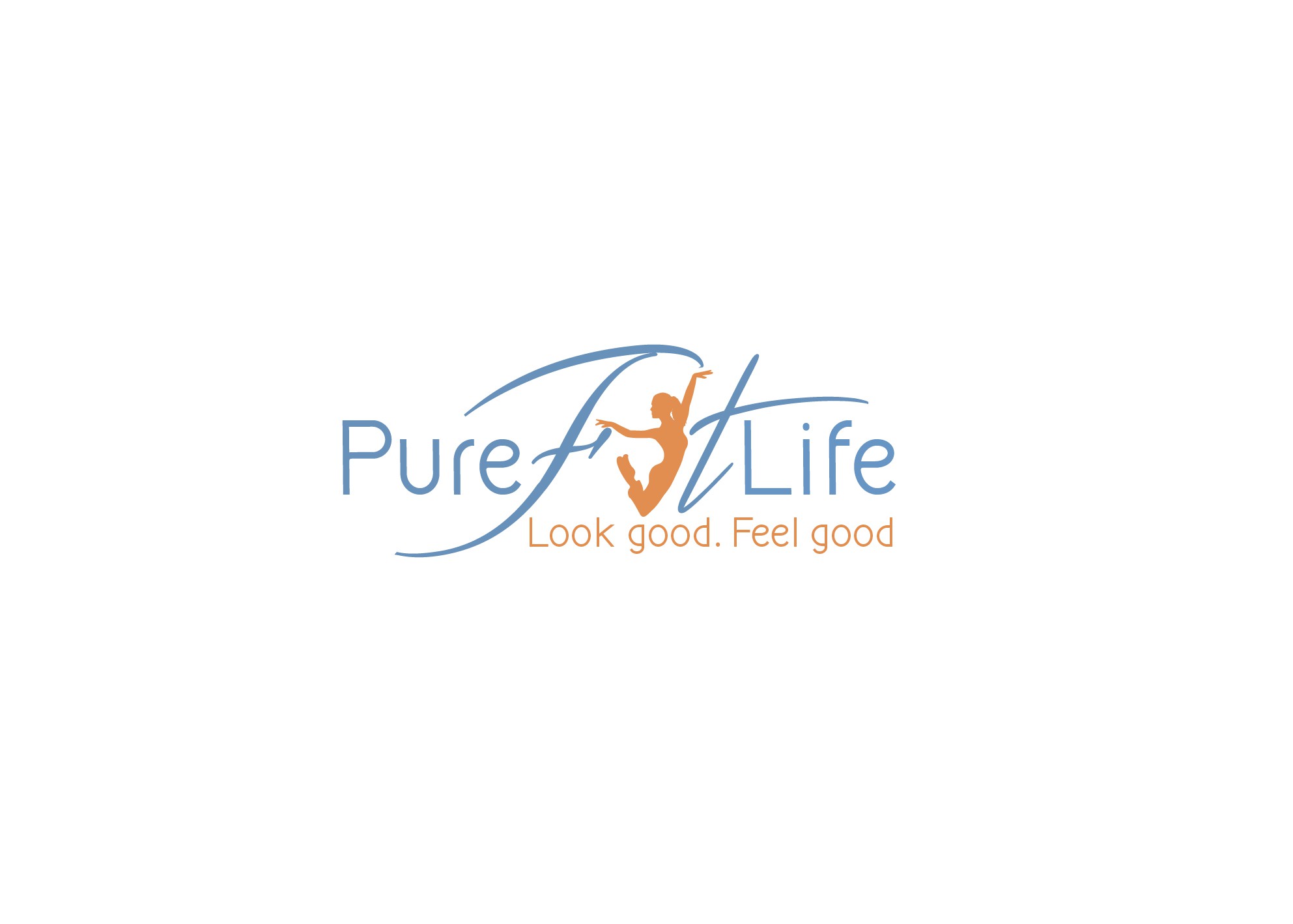 Create a logo for a women's fitness website