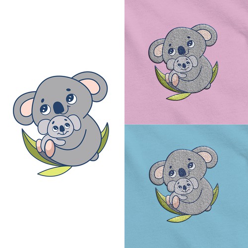 Cute Koala for baby clothes