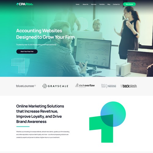 CPA Rise Web Design