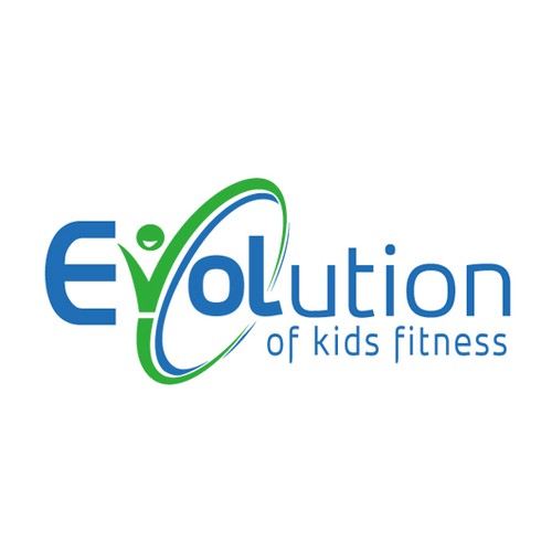 Modern and fun logo design for revolution in kids fitness