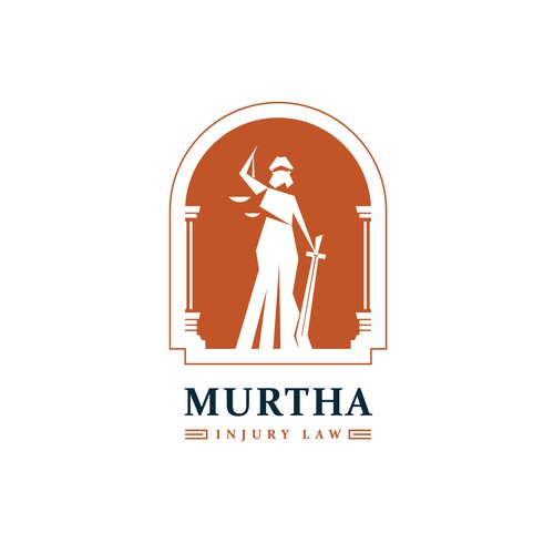 Logo design for Murtha Injury Law