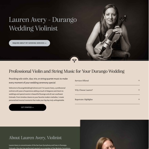 Lauren Avery - Violinist