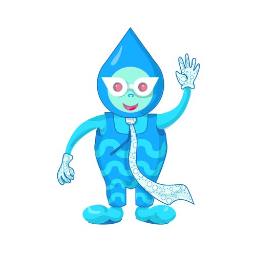 A mascot for an energy supplier