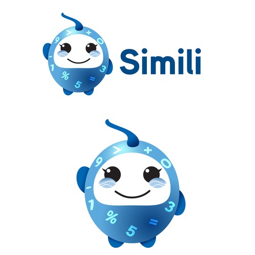 Logo & Mascot design for Silimi. A voice-first math app that sparks curiosity.