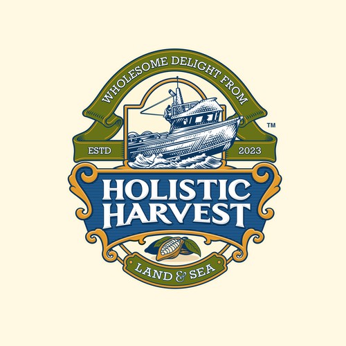 HOLISTIC HARVEST LOGO DESING