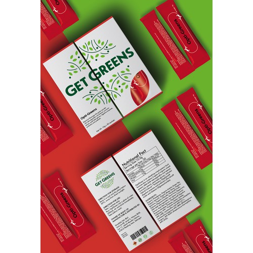 Box Packaging for Get Greens
