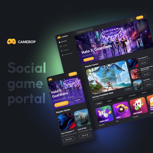 Social game portal