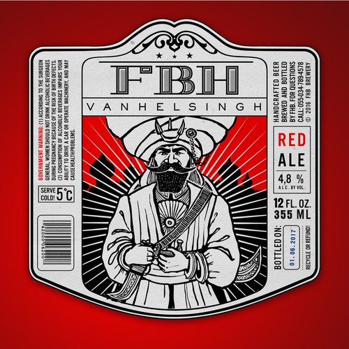 Beer label