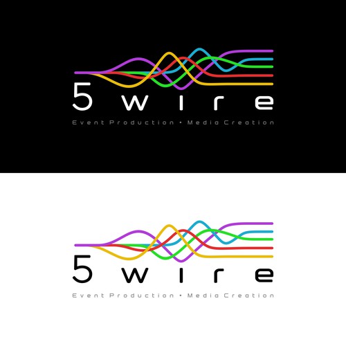  Logo for 5wire event production