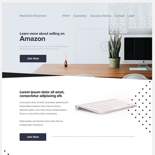 Amazon Seller Site Concept