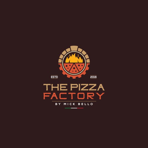 Logo for Pizza Factory