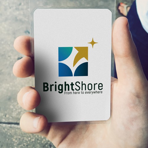 Logo Design for BrightShore (business consulting firm specializing in startups)