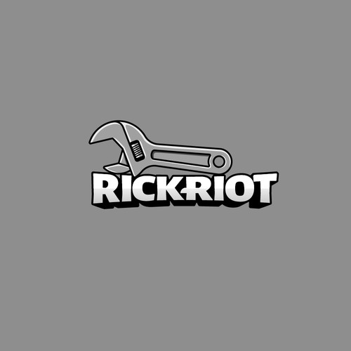Bold Automotive Logo Design for Rickriot