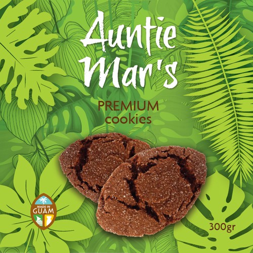 Auntie Mar`s  Premium Chocolate Crinkle Cookies