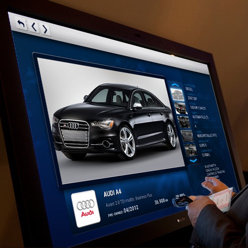 Interactive TV for a Car Dealership