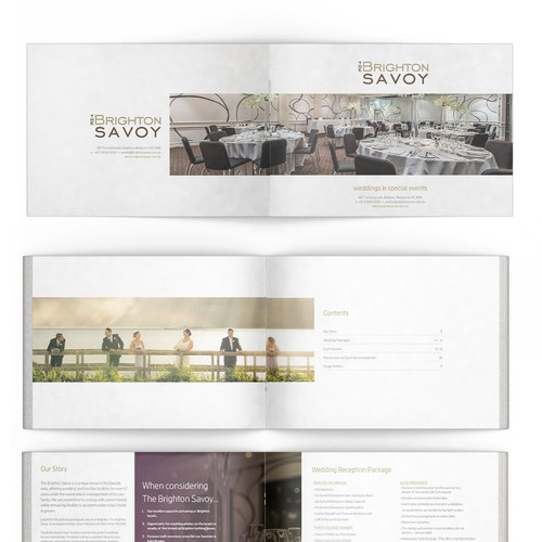 wedding brochure