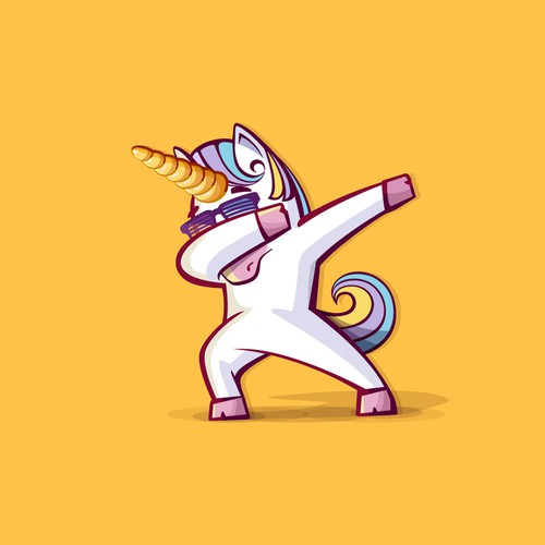 Dabbing unicorn