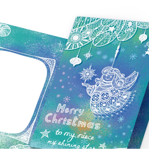 X-Mas card design.