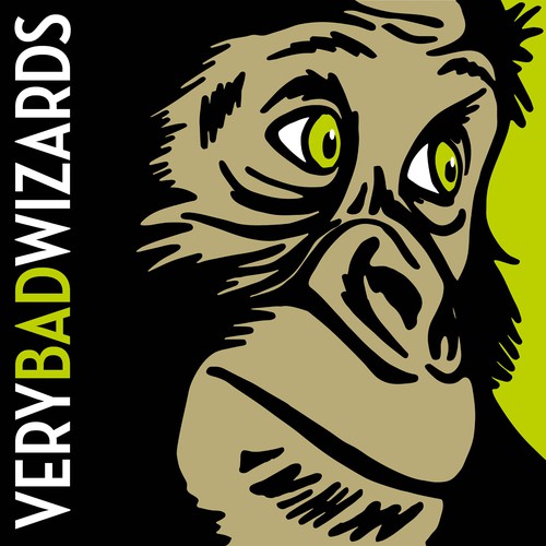 Please help us with a new logo for the Very Bad Wizards podcast (our chimp is retiring!)