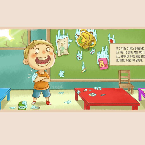 Children book Illustration concept